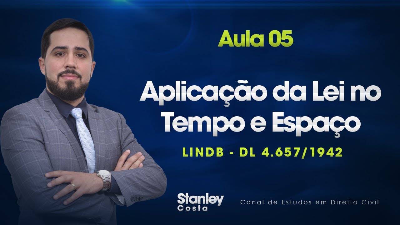 LINDB // PÓS-AULA 05 // Aplicação da Lei
