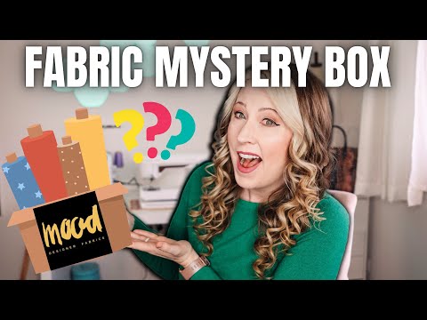 Is Mood Fabrics 10lb Mystery Box worth it? Let's see what's inside!