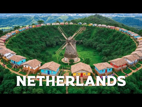 NETHERLANDS: A Country Built Below Sea Level, Shaped by Wind and Water | 8K Travel Documentary