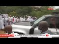 Johane Marange High Priest Taguta Being Carried To Final Resting Place