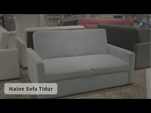 Gambar Informa Maine Sofa Bed Fabric - Hijau Holly