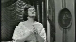 Joan Sutherland. La Traviata. 1963. É strano. Ah, forse lui. Sempre libera.