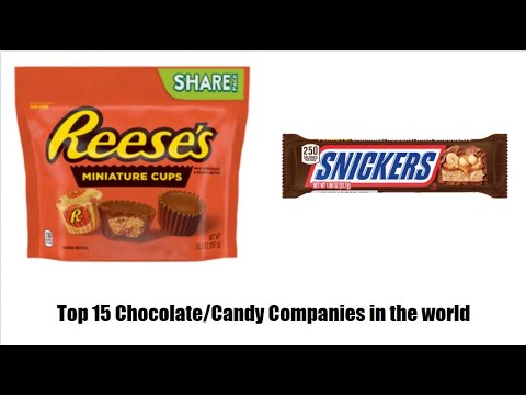 Top 15 Chocolate Candy Companies in the world
