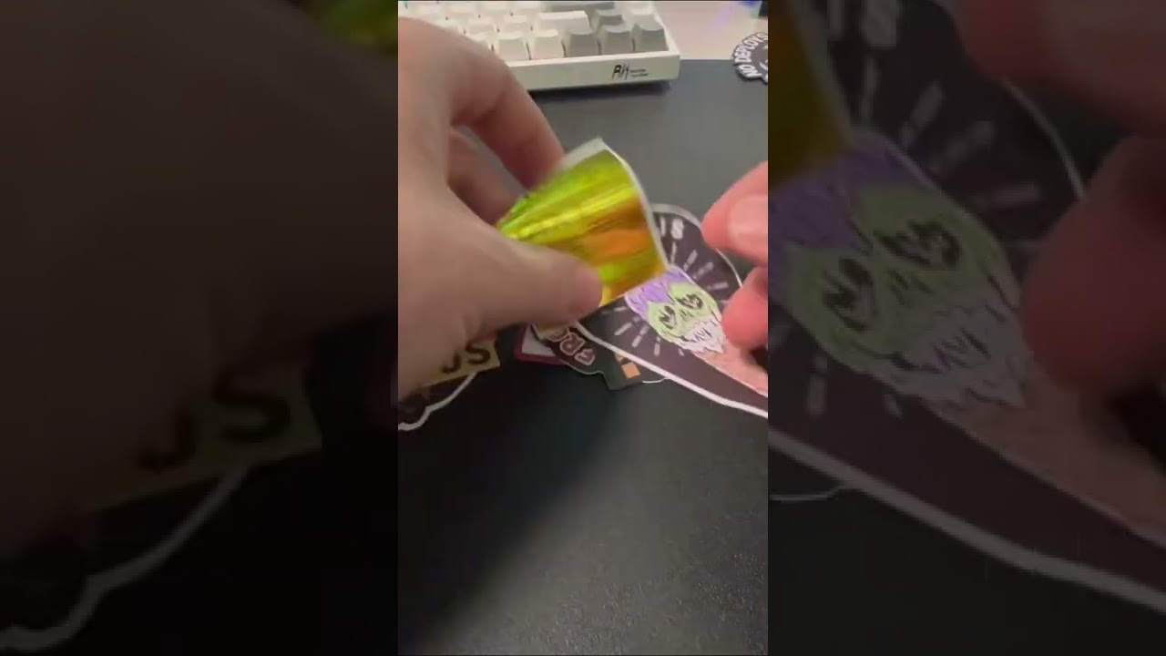 Unboxing Developer Stickers by Wes Bos #shorts