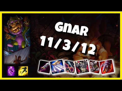 Gnar vs Fiora 11.1 Top Lane S11 Challenger Gameplay (11/3/12) - OCE
