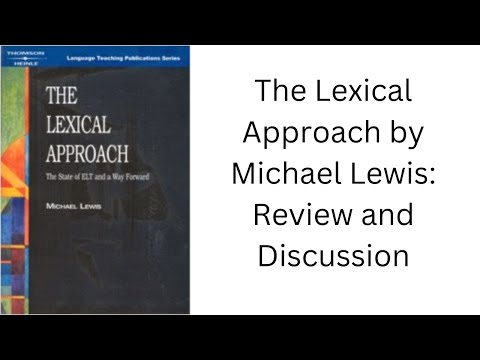 The Lexical Approach by Michael Lewis: Book Review