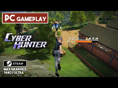 CYBER HUNTER Gameplay on PC - Steam Version Battle Royale
