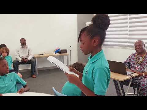 PYP Year 5  UOI Poetry Time with Professor Lade Wosornu