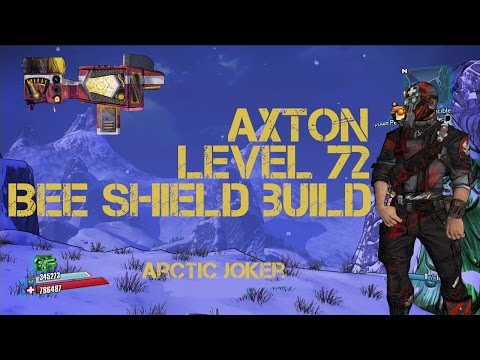 BORDERLANDS 2 AXTON BEE SHIELD BUILD!