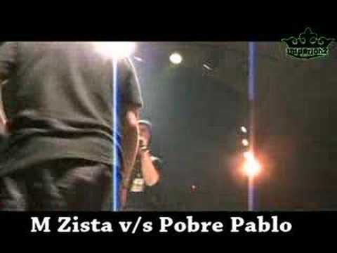 Batalla de los Gallos Chile 2007 - M-Zista vs Pobre Pablo