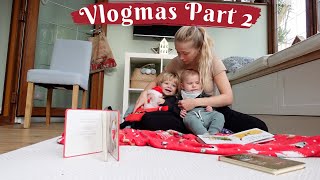 NEW PRAMSUITS, MUM MODE: HOUSEWORK, COOKING & COSY FESTIVE DAYS AT HOME WITH 2 KIDS Vlogmas Part 2