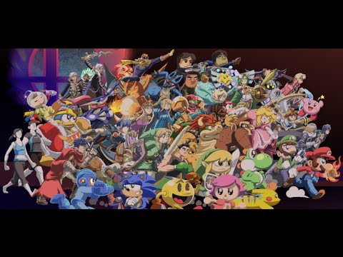 Super Smash Bros WII U Playthrough Part 1