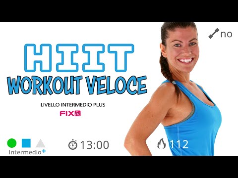 HIIT: Allenamento Veloce Brucia Grassi Con Esercizi Ad Alta Intensità