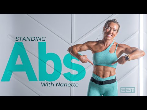 10 Minute Standing Abs You Can Do At Home | Coach Nanette