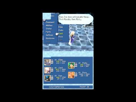 Let's Play Final Fantasy IV DS #103 Lunar Subterrane Part 15