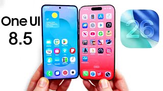 One UI 8.5 vs iOS 26 Speed Test