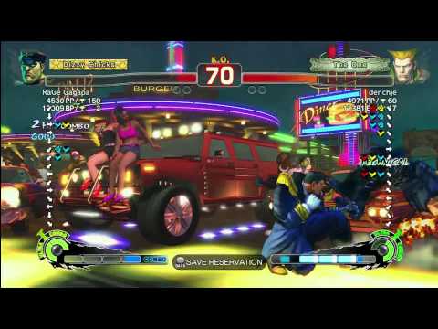 SSF4 AE [Bison] RaGe Gagapa vs denchje [Guile] 3