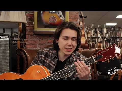 Gretsch Synchromatic Nashville Hollow Body Single-Cut with Bigsby 50's Orange Stain image 11
