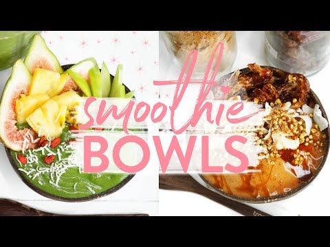 HEALTHY FRESH SMOOTHIE BOWLS | Tropeaka Vegan Protein, Paleo + Easy!!