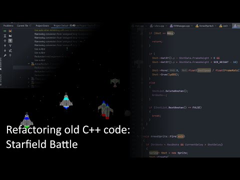 Refactoring old C++, pt 1: Introducing the project, fixing warnings