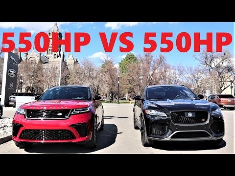 2020 Jaguar F-Pace SVR Vs 2020 Range Rover Velar SVA: Here's Why You Should Buy The F-Pace SVR!