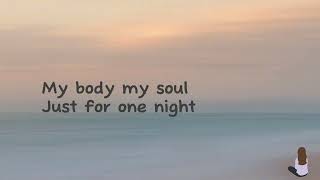 One Night - The Corrs (lyrics)