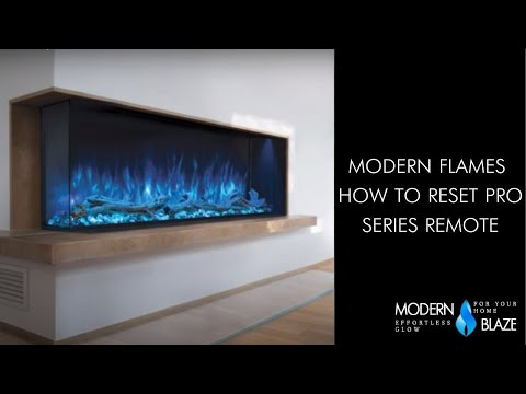 Modern Flames: How to Reset Pro Series Remote