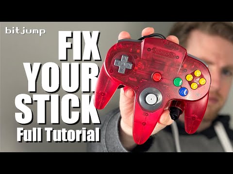 Fix Your N64 Controller! Full Guide: How To Restore Nintendo 64 Controllers and Sticks