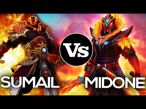 MidOne 9237MMR vs. SumaiL 7540MMR Ember Spirit Domination Dota 2