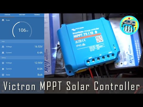 Victron MPPT ☀️Solar Controller ☀️with Bluetooth 📲 Installation & Review