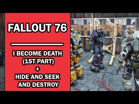 Fallout 76 - Mission - I Am Become Death  (1st Part) + Hide & Seek & Destroy - Enclave's Quests
