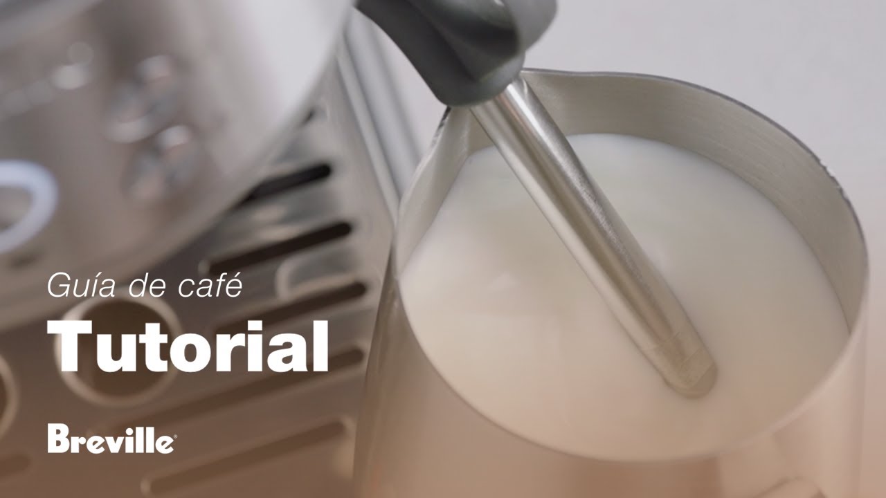 Tutorial de guía de café de Breville - Cómo texturizar manualmente la leche