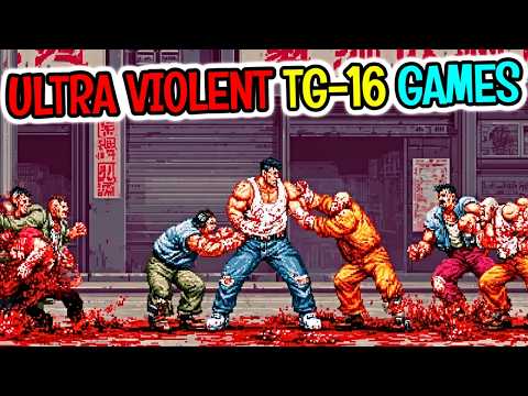 Top 10 Ultra Violent & Brutal TurboGrafx 16 Games That Went Too Far!
