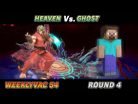 WeeklyVac 54 - SSBU - Heaven (Ken) vs Ghost (Steve)