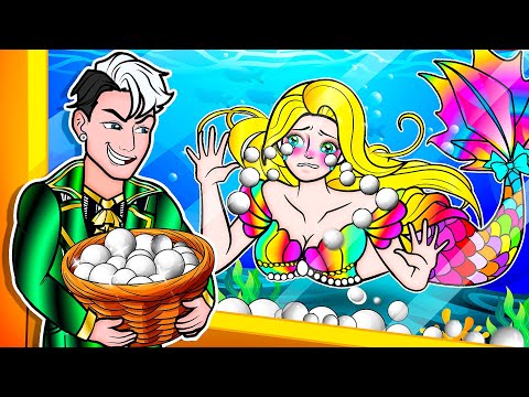 [🐾paper dolls🐾] Poor vs Rich Mermaid Fall in Love with Bad Guy | Rapunzel Family