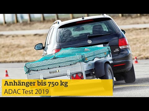 ADAC Test: Anhänger bis 750 kg I ADAC 2019