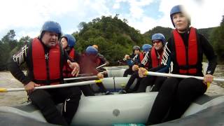 preview picture of video 'Rafting pe Buzau cu Mares Outdoor Events 2-3 iunie 2012'