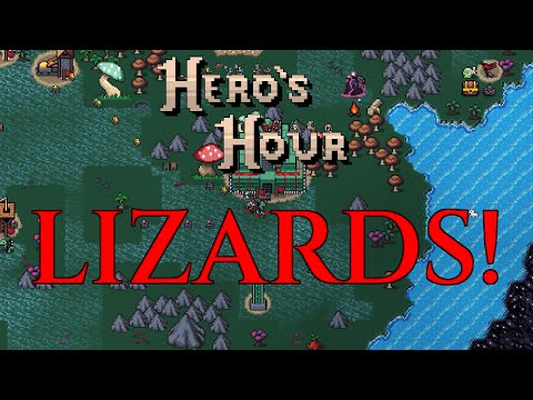 LIZARDS (ENCLAVE) - Challenging/Medium Map - Hero's Hour Gameplay 01