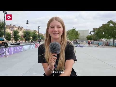 Lucie Schoonheere, portrait vid&eacute;o Voix olympiques par la Ville de Bordeaux