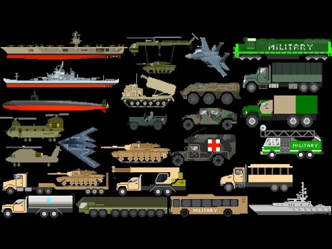 Military vehicles deluxe the kids picture show
