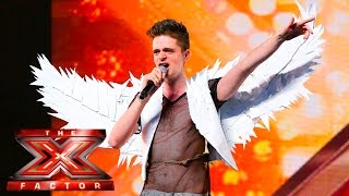 Is it a bird? Is it a plane? No, it’s Papasidero! | Auditions Week 3 | The X Factor UK 2015