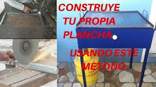 COMO HACER PLANCHA PARA PUPUSAS O TORTILLAS