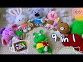 Part 7 Crochet 9 Amigurumi Mini Animal Keychain Cute Frog