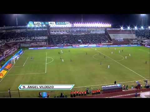Gol de Vildozo. Lanús 1 All Boys 1. Fecha 9. Torneo Final 2013