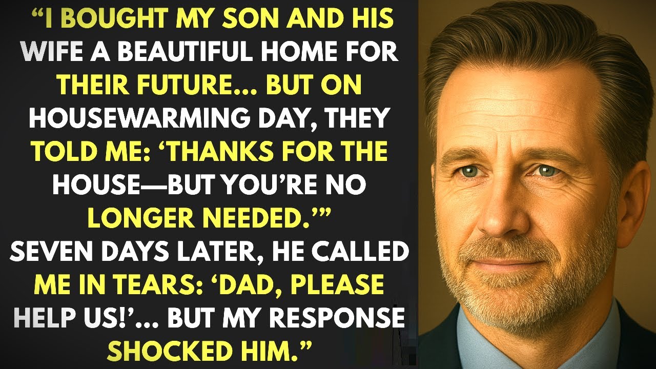 My Son and His Wife Kicked Me Out of the House I Bought Them… On Housewarming Day