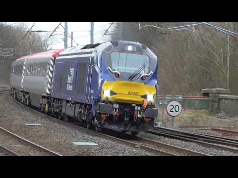 68027/ 68022 5z69 Carstairs - Crewe C.S. 27th March 2018