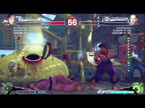 Ryukichikun (Ryu) vs Kubobu (Dan) - AE2012 Ranked Match *720p HD*
