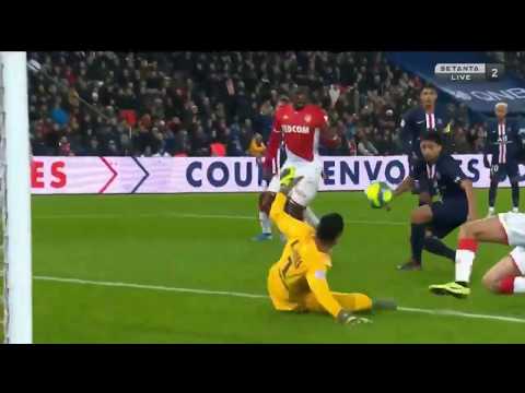 Paris S.Germain - Monaco ( PSG ) Slimani I. Scored 70' ( 3-3 ) Monaco
