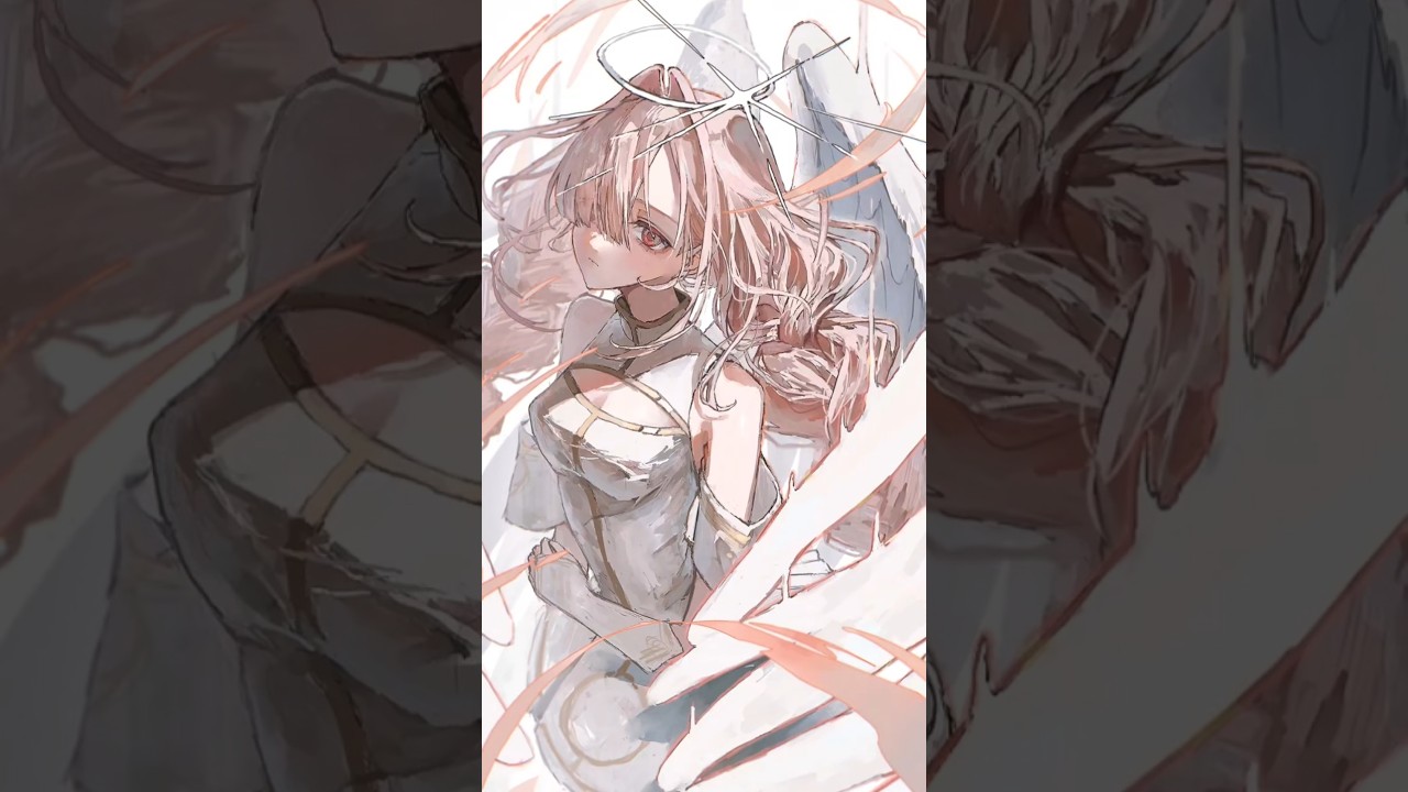 イラストメイキング｜一次創作「天使組曲」OC【セアリア】