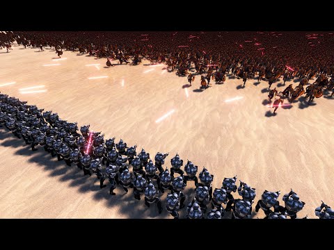 250 TORNADO TROOPERS Vs 25,000 SPARTANS ULTIMATE EPIC BATTLE SIMULATOR UEBS